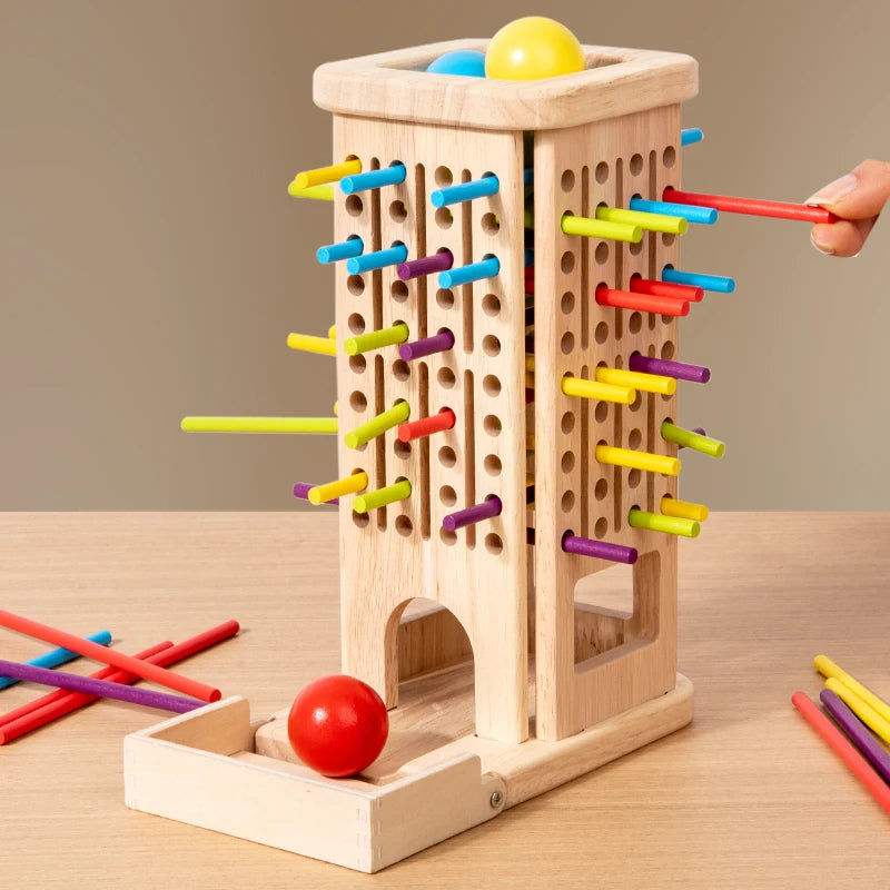 🧩 Colorful Wooden Tower Stacking Game – Play, Learn & Grow with Every Move!