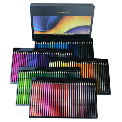 Pencil Art Drawing Colored Pencil Sets — 12 to 160 Colors for Sketching & Blending
