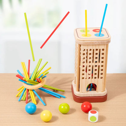 🧩 Colorful Wooden Tower Stacking Game – Play, Learn & Grow with Every Move!