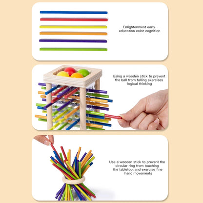 🧩 Colorful Wooden Tower Stacking Game – Play, Learn & Grow with Every Move!