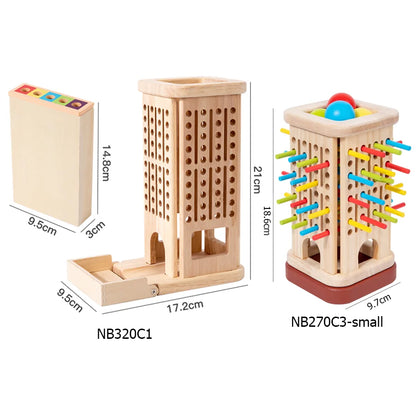 🧩 Colorful Wooden Tower Stacking Game – Play, Learn & Grow with Every Move!