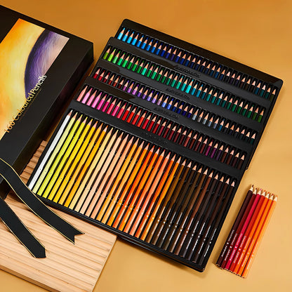 Pencil Art Drawing Colored Pencil Sets — 12 to 160 Colors for Sketching & Blending