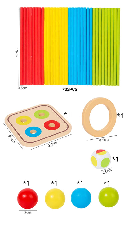 🧩 Colorful Wooden Tower Stacking Game – Play, Learn & Grow with Every Move!