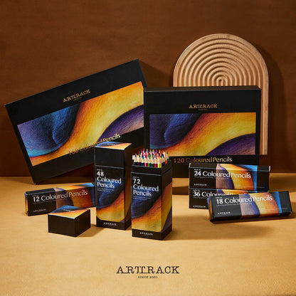 Pencil Art Drawing Colored Pencil Sets — 12 to 160 Colors for Sketching & Blending