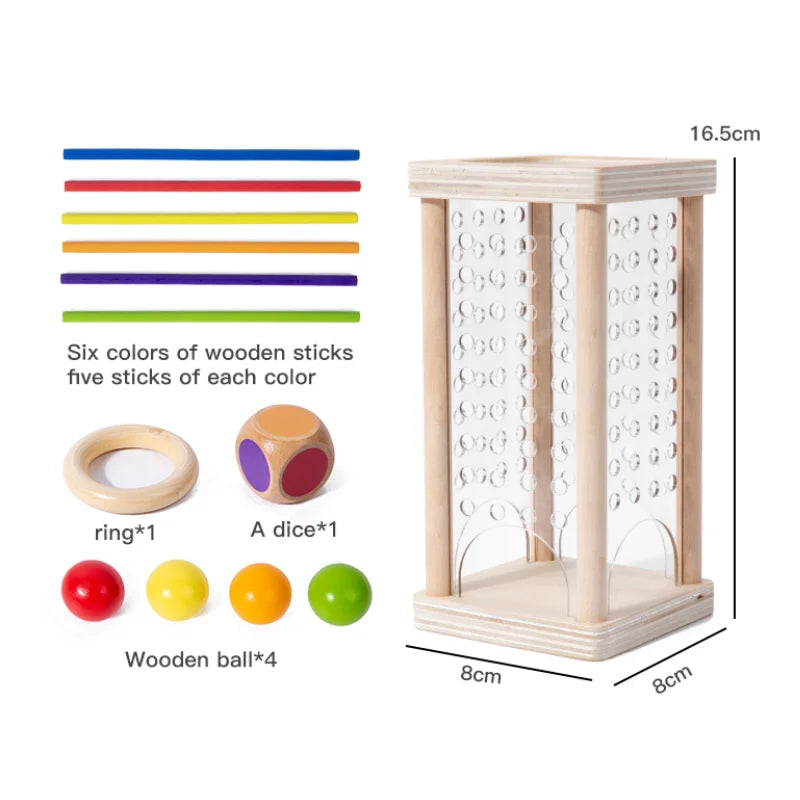 🧩 Colorful Wooden Tower Stacking Game – Play, Learn & Grow with Every Move!