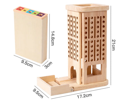 🧩 Colorful Wooden Tower Stacking Game – Play, Learn & Grow with Every Move!