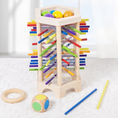 🧩 Colorful Wooden Tower Stacking Game – Play, Learn & Grow with Every Move!