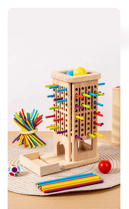 🧩 Colorful Wooden Tower Stacking Game – Play, Learn & Grow with Every Move!