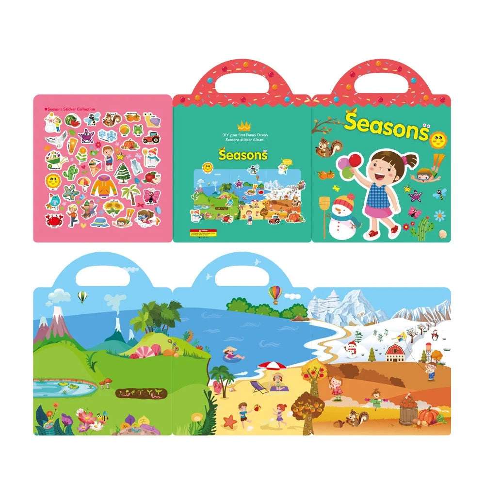 Seasons - a love sticker - My Sticker Books | Amazing Friends Stickers Images | GadWitch Toys