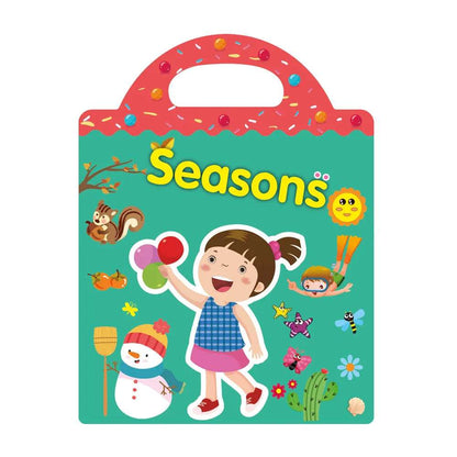 Seasons - cutting sticker - My Sticker Books | Amazing Friends Stickers Images | GadWitch Toys