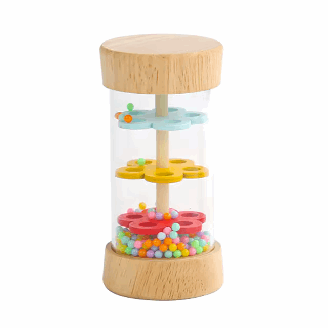 Small size of Rain Maker Wood Sensory Toy for Babies | Sounding Toy - GadWitch Toys