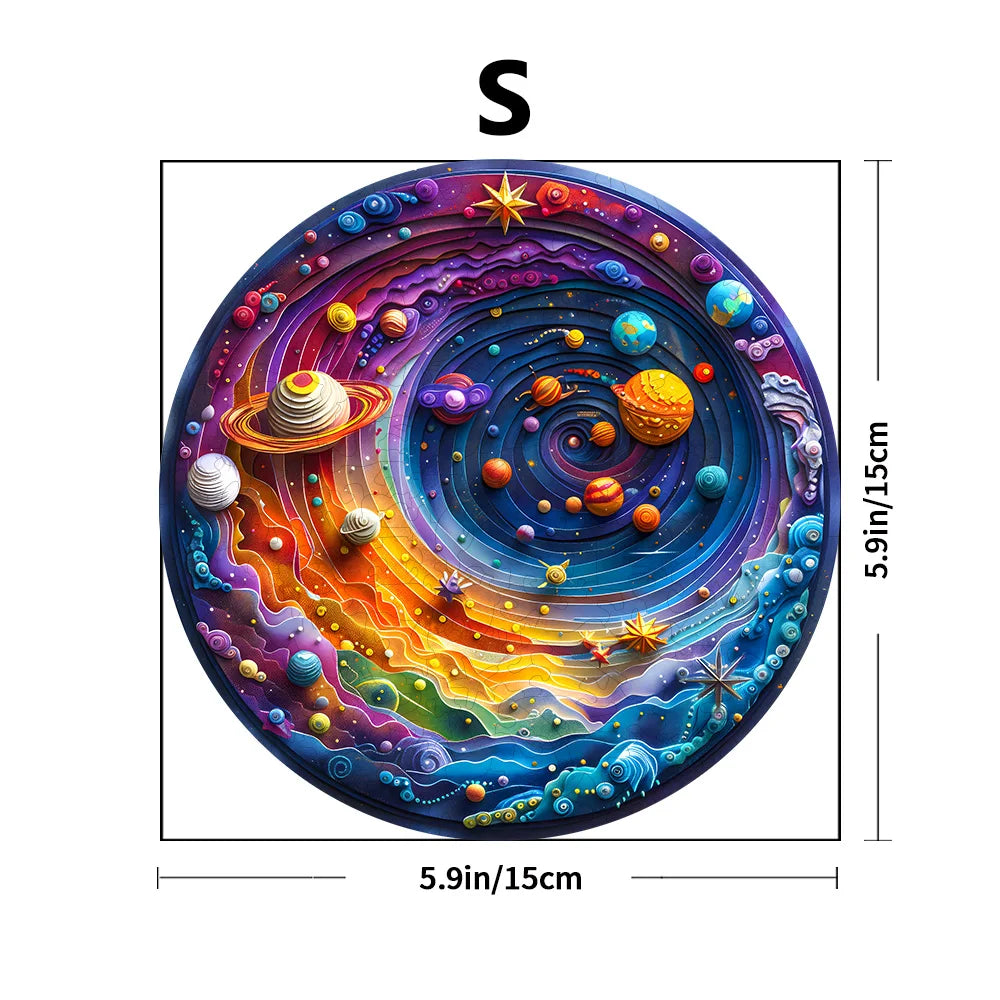 Small Size - Universe Jigsaw - Jigsaw Planet: Unique Wooden Space Puzzles & Gifts | GadWitch Toys