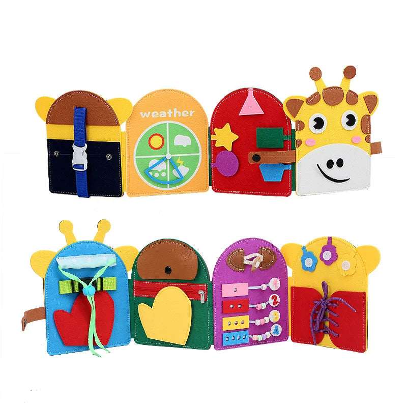 Touch and Feel - Touch Books for Babies | Safe, Non-Toxic Cloth Books | GadWitch Toys