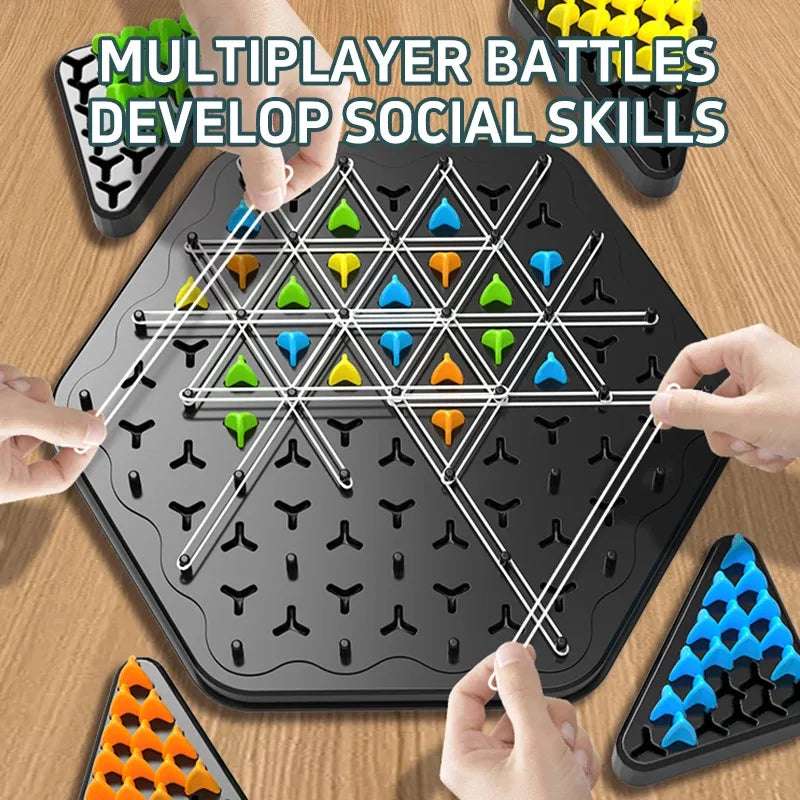 Triangle Chess Game - Fun strategic game for Families | GadWitch Toys