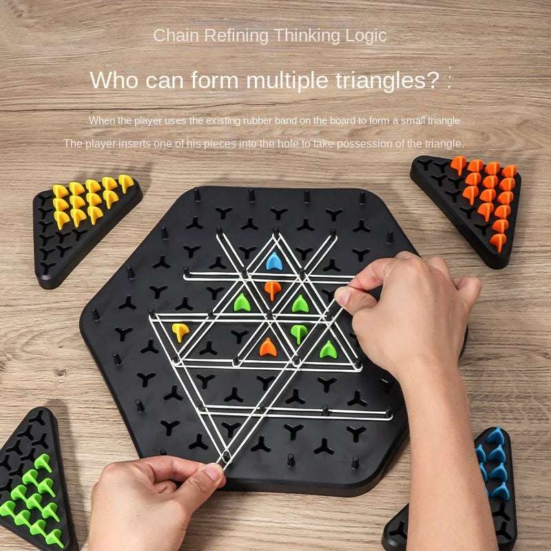 Triangular Chess - Triangle Chess Game - Fun strategic game for Families | GadWitch Toys