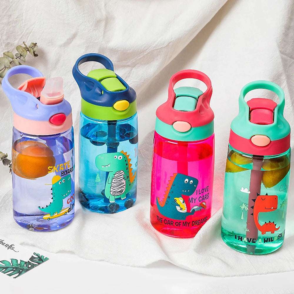 Tumbler with straw - Dino Canteen: 480ml-16oz Cup with Lid and Straw - GadWitch Toys