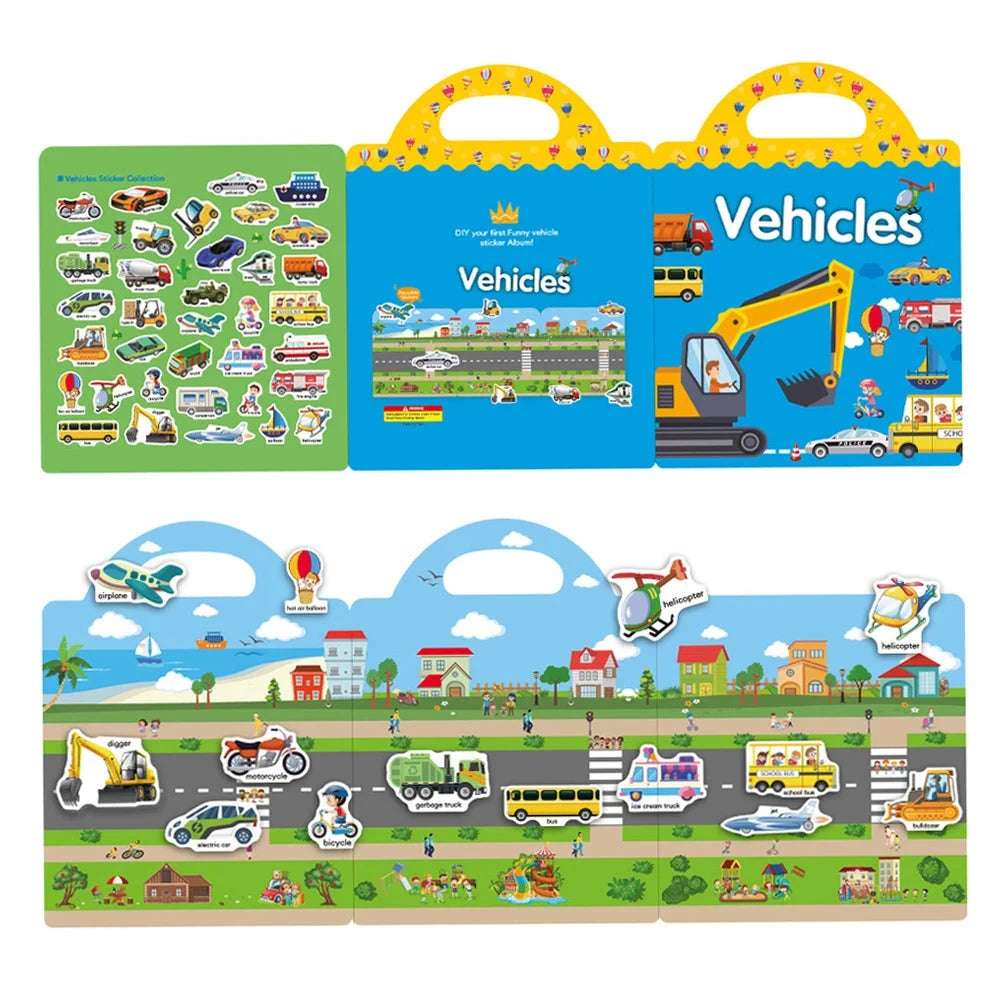Vehicles - stick store near me - My Sticker Books | Amazing Friends Stickers Images | GadWitch Toys