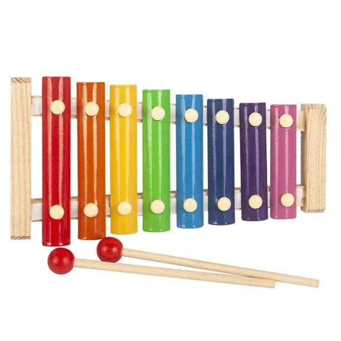 WonderWood: Montessori inspired colorful block Playset