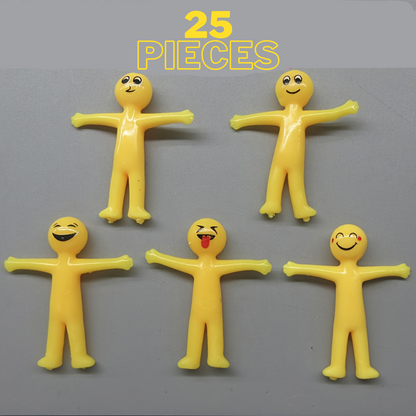 Yellow sticky man - Yellow Stretchy Man Set – Antistress Fun for All Ages | GadWitch Toys