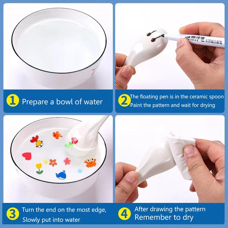 Art with pen - Floating Drawing Art Pens – Safe, Non-Toxic & Fun | GadWitch Toys