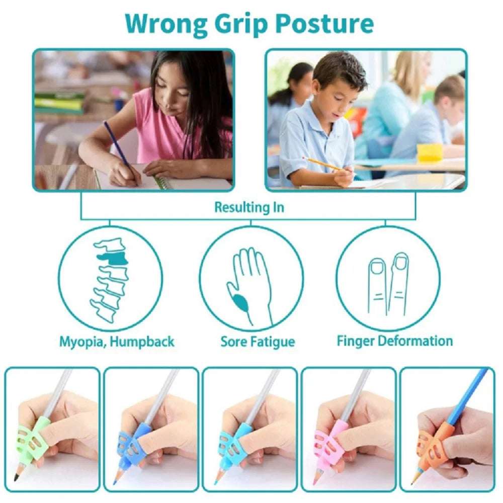 best handwriting grip - Pencil Grippers for Handwriting – Boost Writing Skills | GadWitch Toys