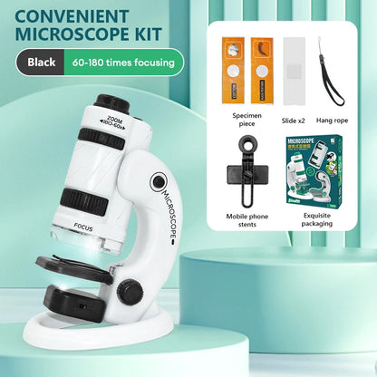 Black - Microscope Projects - STEM Microscope: The first microscope | school projects | GadWitch Toys