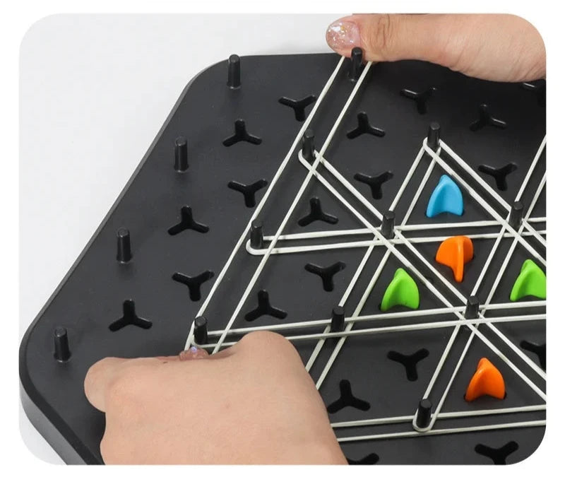 Chess Match - Triangle Chess Game - Fun strategic game for Families | GadWitch Toys