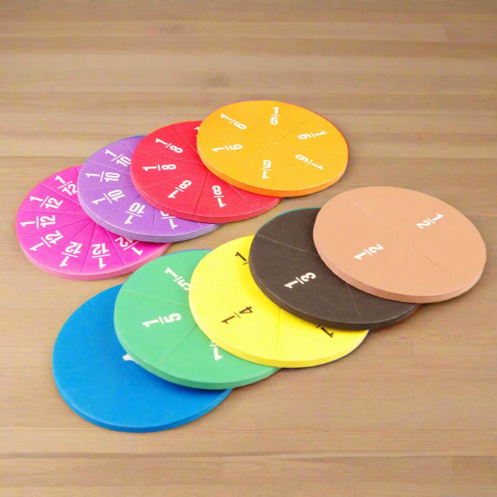 circle with fractions - Master Fractions in a Circle with This STEM Tool | GadWitch Toys