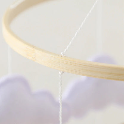 Close-up of a wooden embroidery hoop with a white background