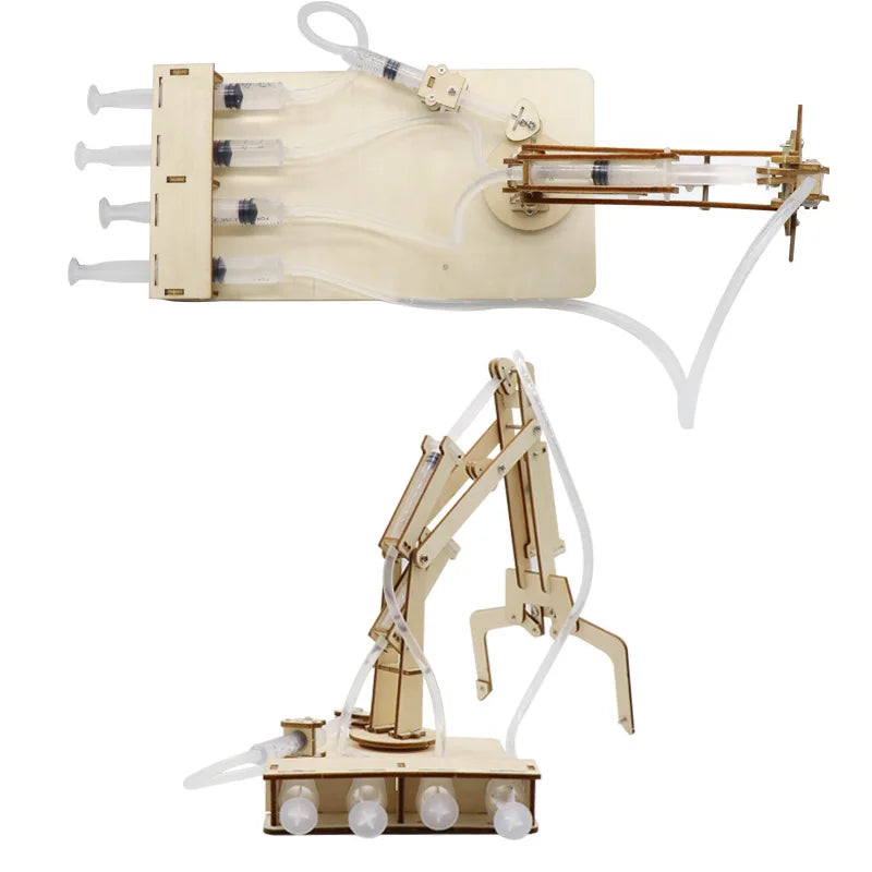 details of hydraulic powered robotic arm - Hydraulic Robotic Arm Kit - GadWitch Toys
