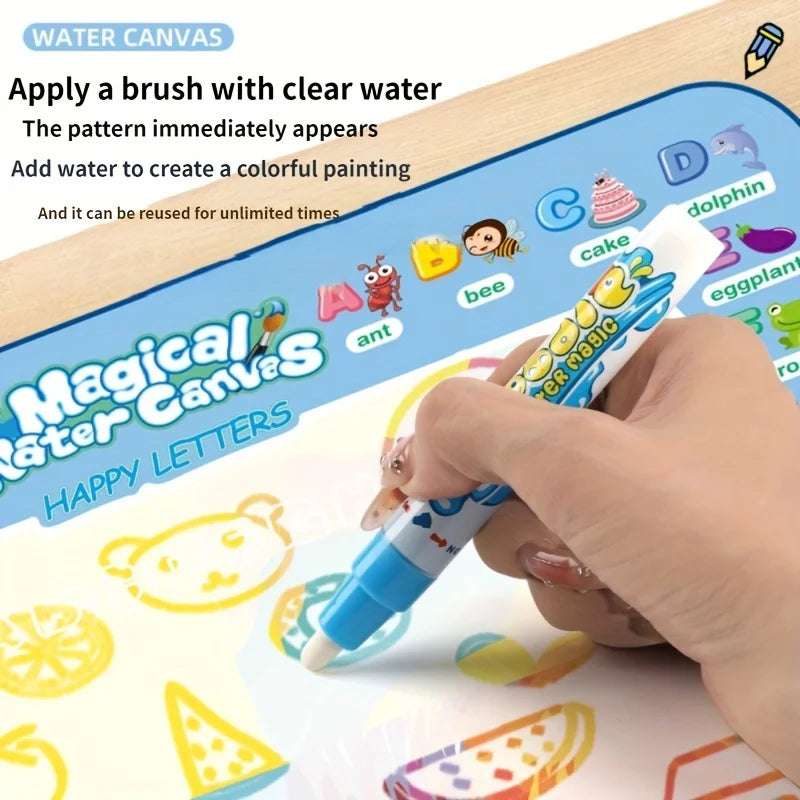 Drawing that is easy - DoodleSplash Mat: Reusable Drawing Mat Coloring | GadWitch Toys