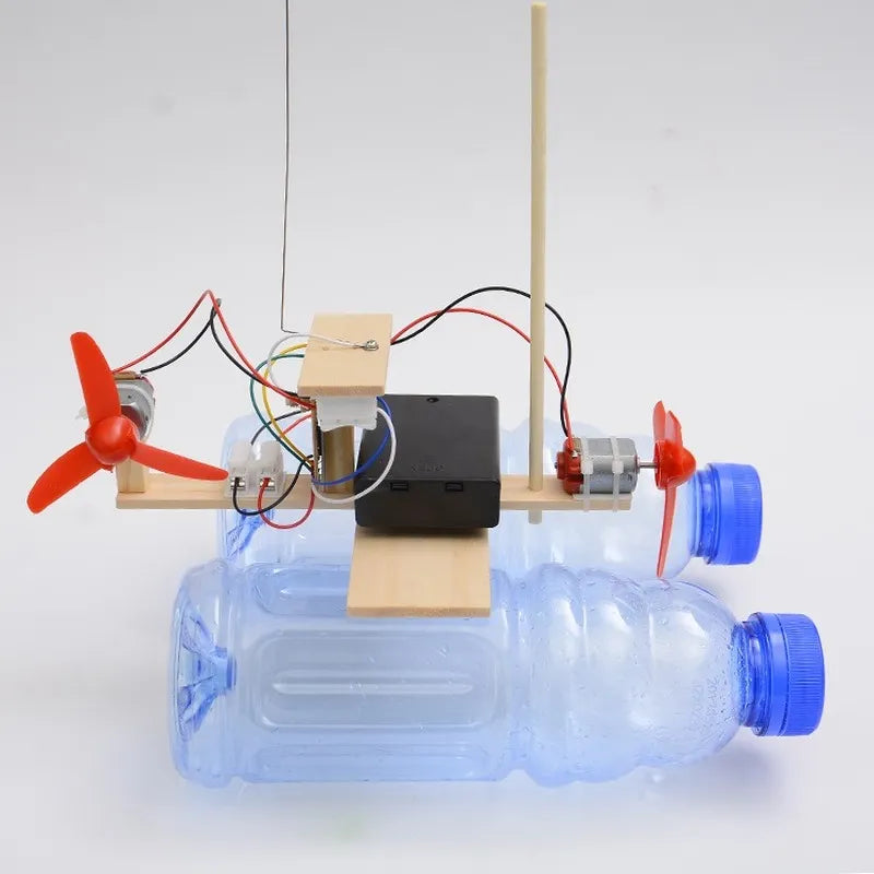 easy project for science exhibition - DIY Remote Control boat - GadWitch Toys