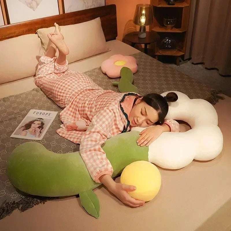 🌻 Discover Comfort & Style with Dakimakura: Plush Sunflower Body Pillows 🌻