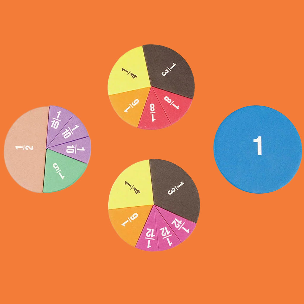 fractions lessons - Master Fractions in a Circle with This STEM Tool | GadWitch Toys