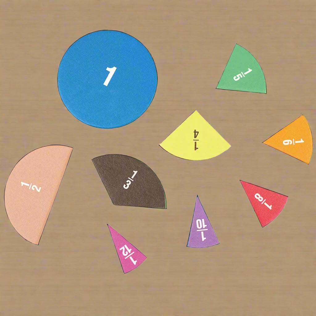 fractions on a circle - Master Fractions in a Circle with This STEM Tool | GadWitch Toys