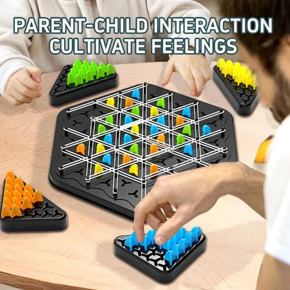 Game Bands - Triangle Chess Game - Fun strategic game for Families | GadWitch Toys