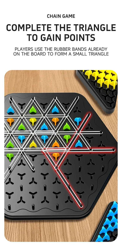 Game with Triangles - Triangle Chess Game - Fun strategic game for Families | GadWitch Toys