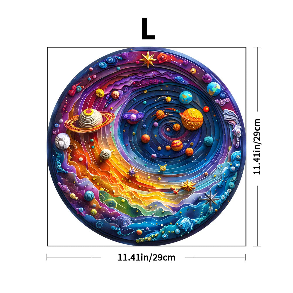 Large Size - Jigsaw Universe - Jigsaw Planet: Unique Wooden Space Puzzles & Gifts | GadWitch Toys