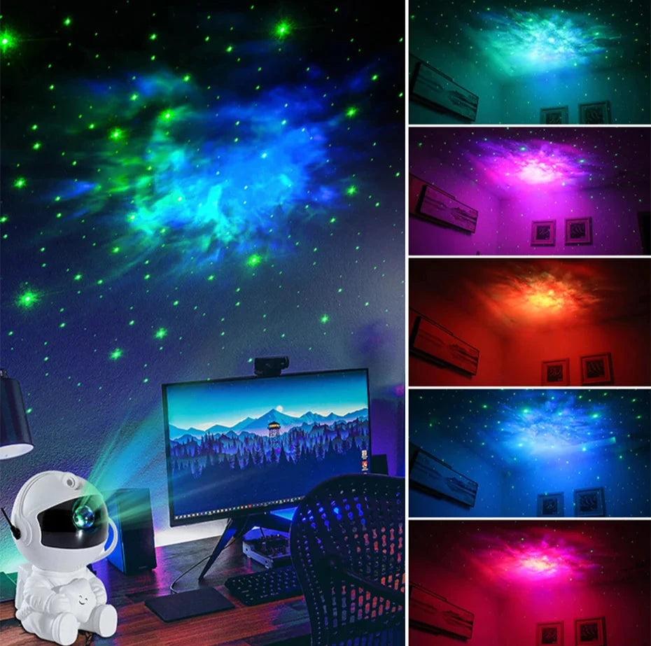 Light Moon - Starry Galaxy Projector: Light projecting home design | GadWitch Toys 