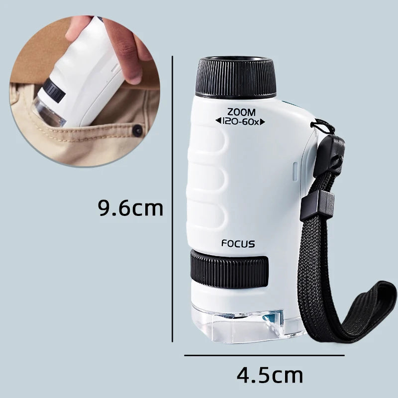 Microscope Size - STEM Microscope: The first microscope | school projects | GadWitch Toys