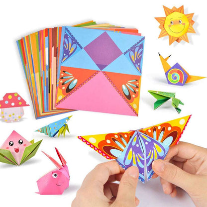 Origami Folding Paper - Origami - Easy Origami Folding Paper kit - GadWitch Toys
