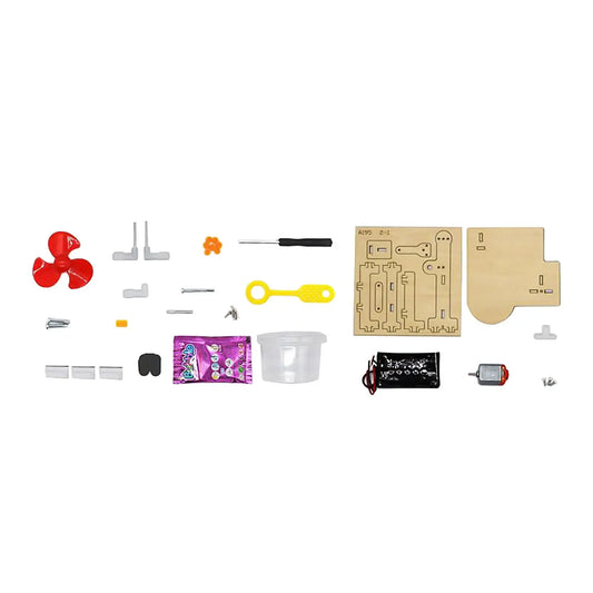 Parts of Bubble Machine Project - Blowing Bubble Machine Project | STEM teach with tech | GadWitch Toys