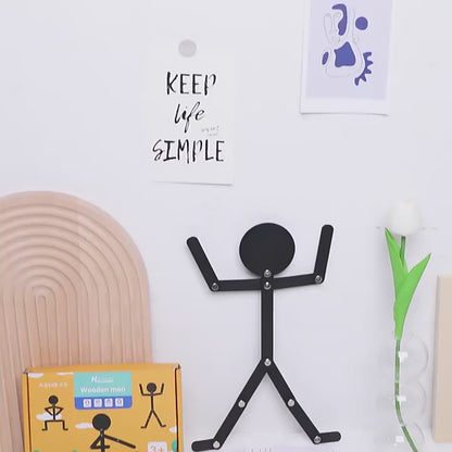 Wooden Pose Challenge Game for Kids