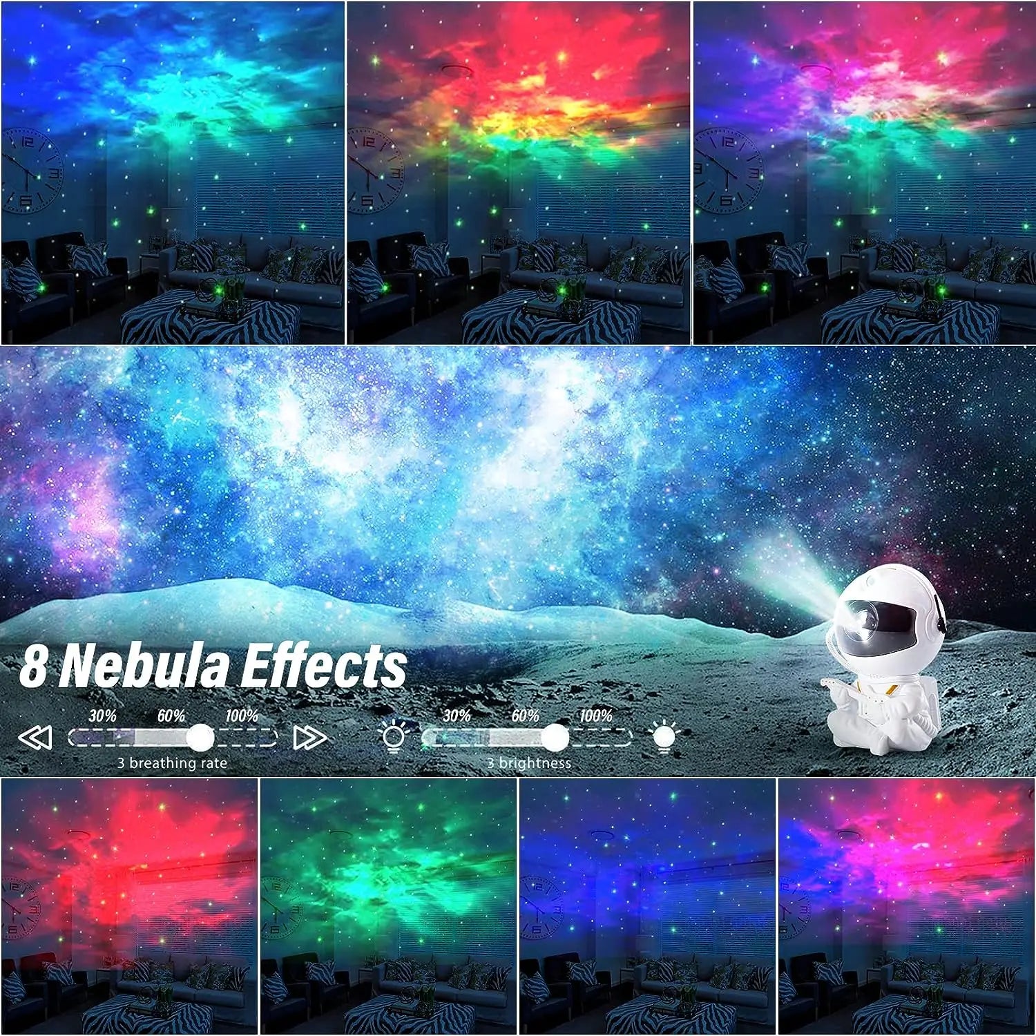 Projector Space - Starry Galaxy Projector: Light projecting home design | GadWitch Toys 