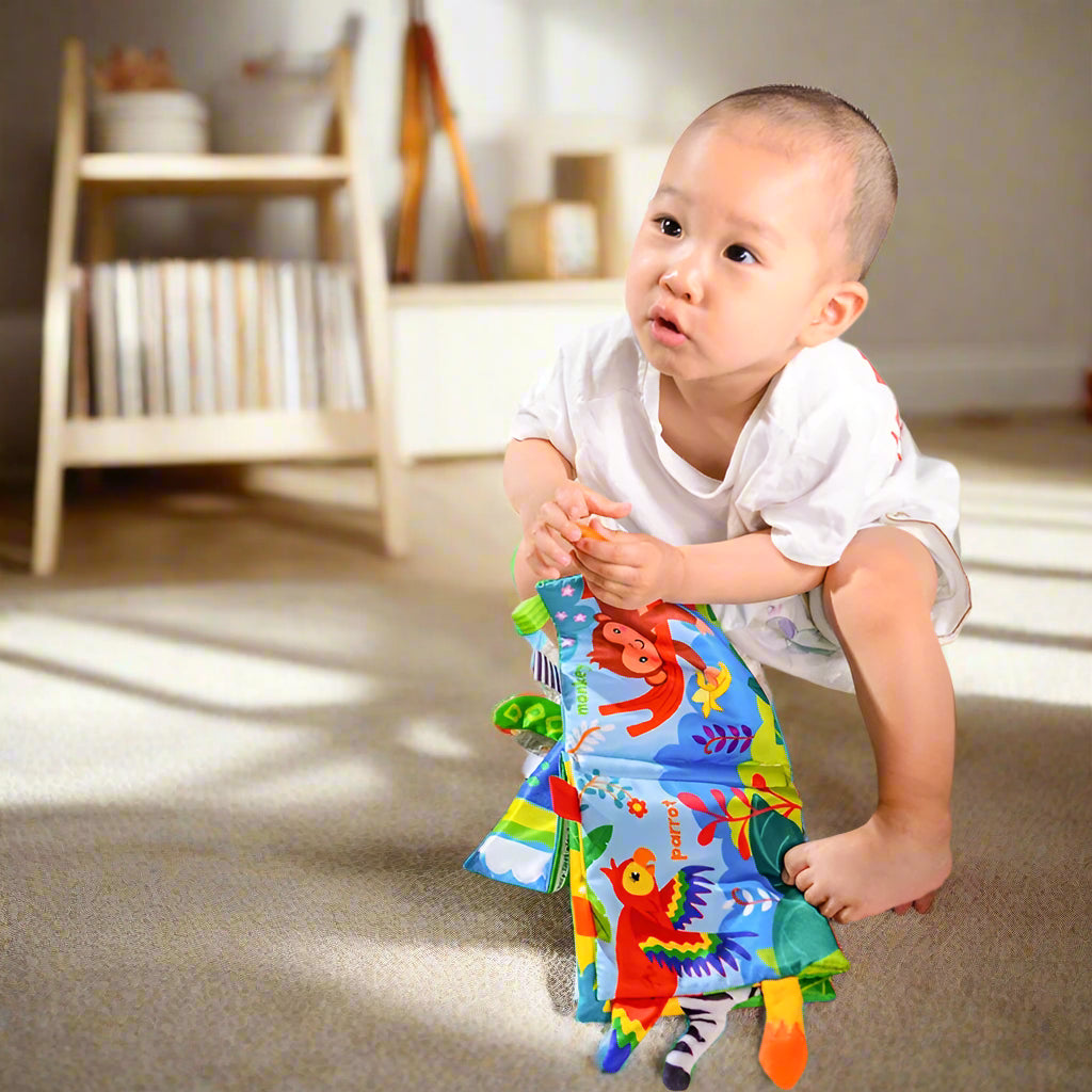Sensori books for babies  Best Touchy Books for Infant Learning – Soft & Safe! | GadWitch Toys