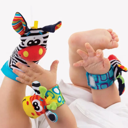 Shaking Rattle - Discover Foot Finders: Sensory Rattle Socks for Babies! | GadWitch Toys 