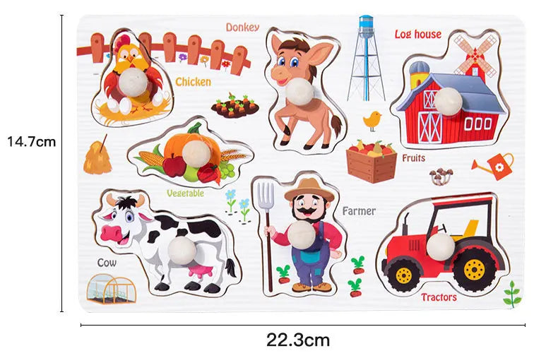 size of Discover the Magic of Learning with a Wood Block Puzzle