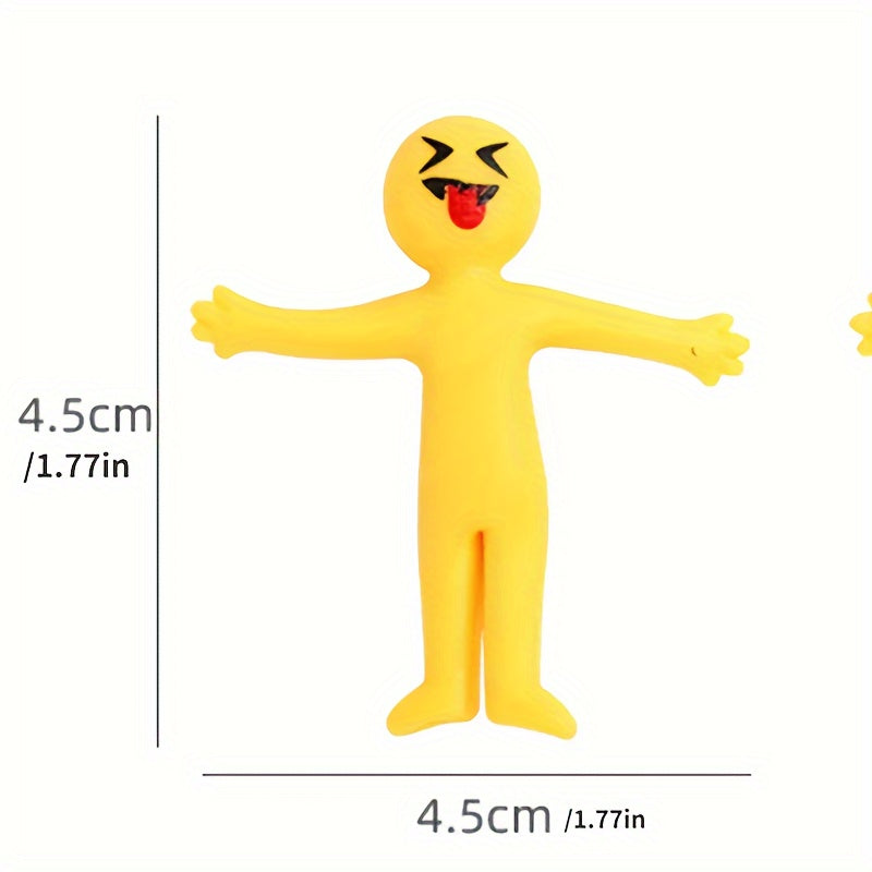 Size of Yellow Stretchy Man Set – Antistress Fun for All Ages | GadWitch Toys