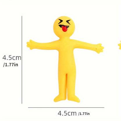 Size of Yellow Stretchy Man Set – Antistress Fun for All Ages | GadWitch Toys