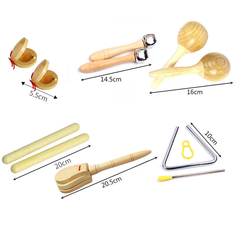 size of other Montessori Wooden Music Set – Eco-Friendly Fun for Kids | GadWitch Toys